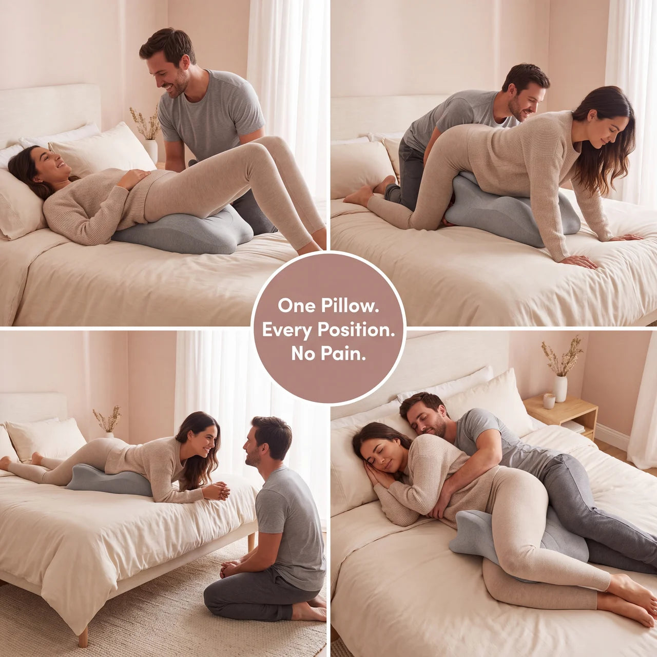 LoverAngle Intimacy Align Support Pillow